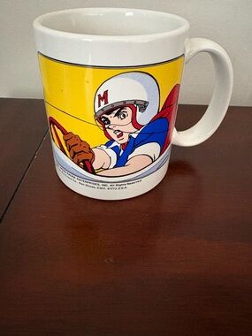 1992 Speed Racer Ceramic Coffee Mug No Chips / No Cracks Go Mifune